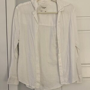 Abercrombie & Fitch Crisp White Shirt